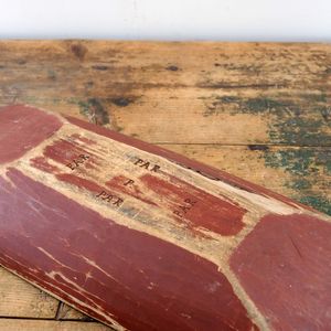 Antique Swedish Folk Art Bowl