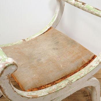 Antique Swedish Curule Seat
