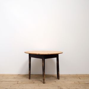 Pair of Swedish Demi-lune Table