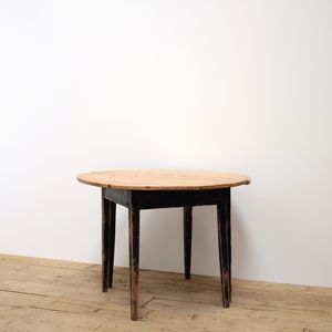 Pair of Swedish Demi-lune Table