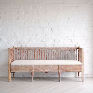 Swedish Gustavian Bench