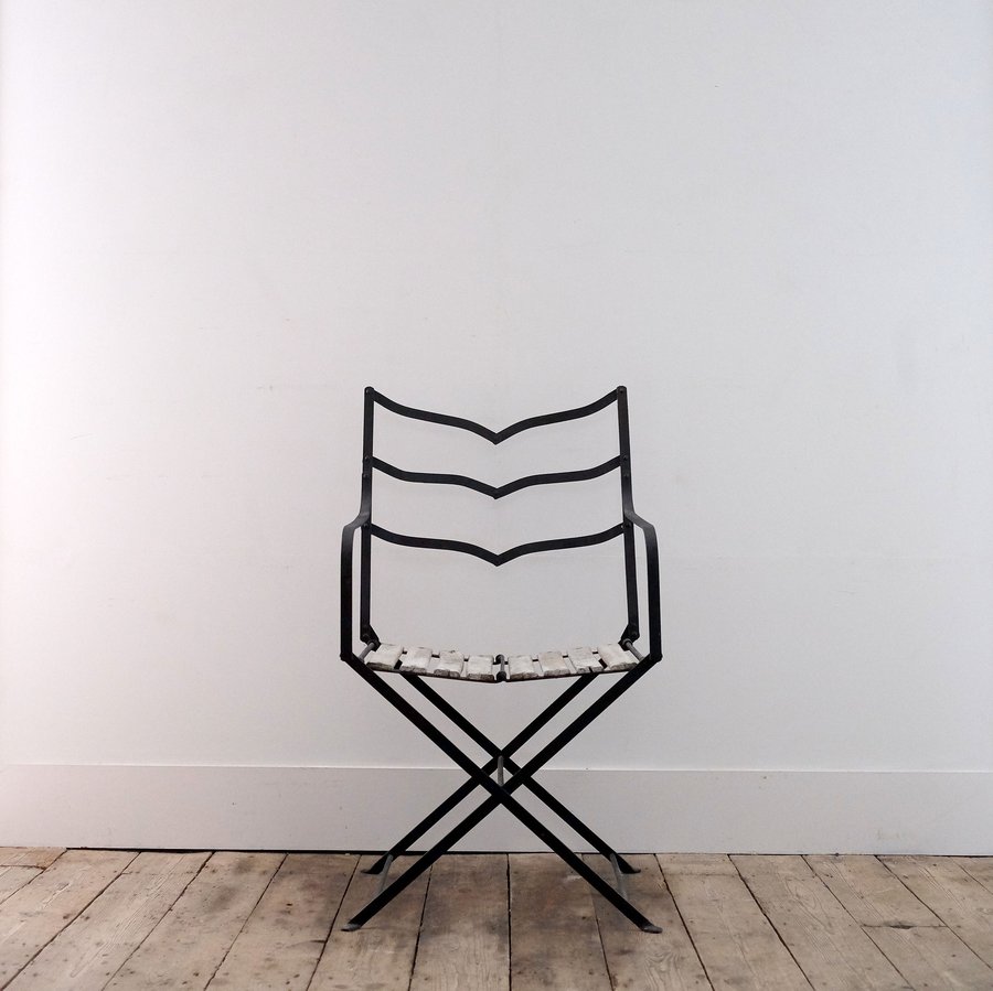 Chic Folding French Garden Chair › Puckhaber Decorative Antiques