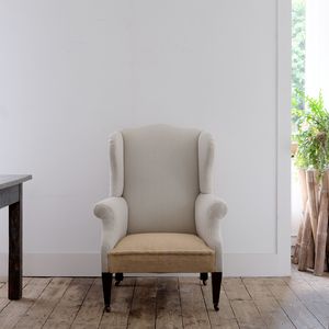 Edwardian Wingback Armchair