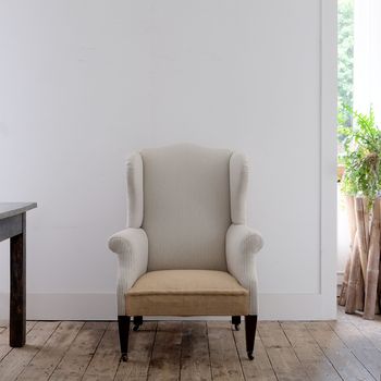 Edwardian Wingback Armchair