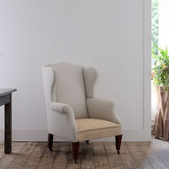 Edwardian Wingback Armchair