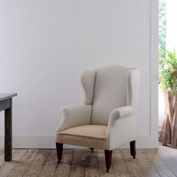 Edwardian Wingback Armchair