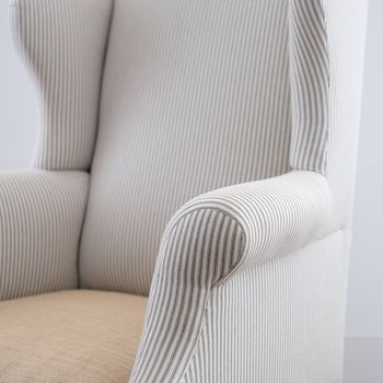 Edwardian Wingback Armchair