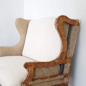 Antique Wingback Sofa