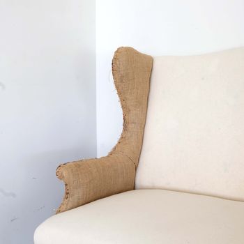 Antique Wingback Sofa