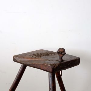 Georgian Folk Art Stool