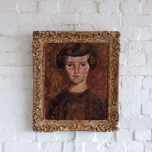 Modernist Young Lady Portrait