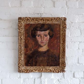 Modernist Young Lady Portrait